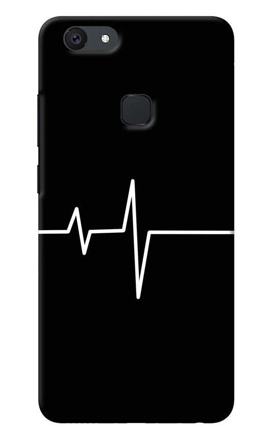 Heart Beats Vivo V7 plus Back Cover