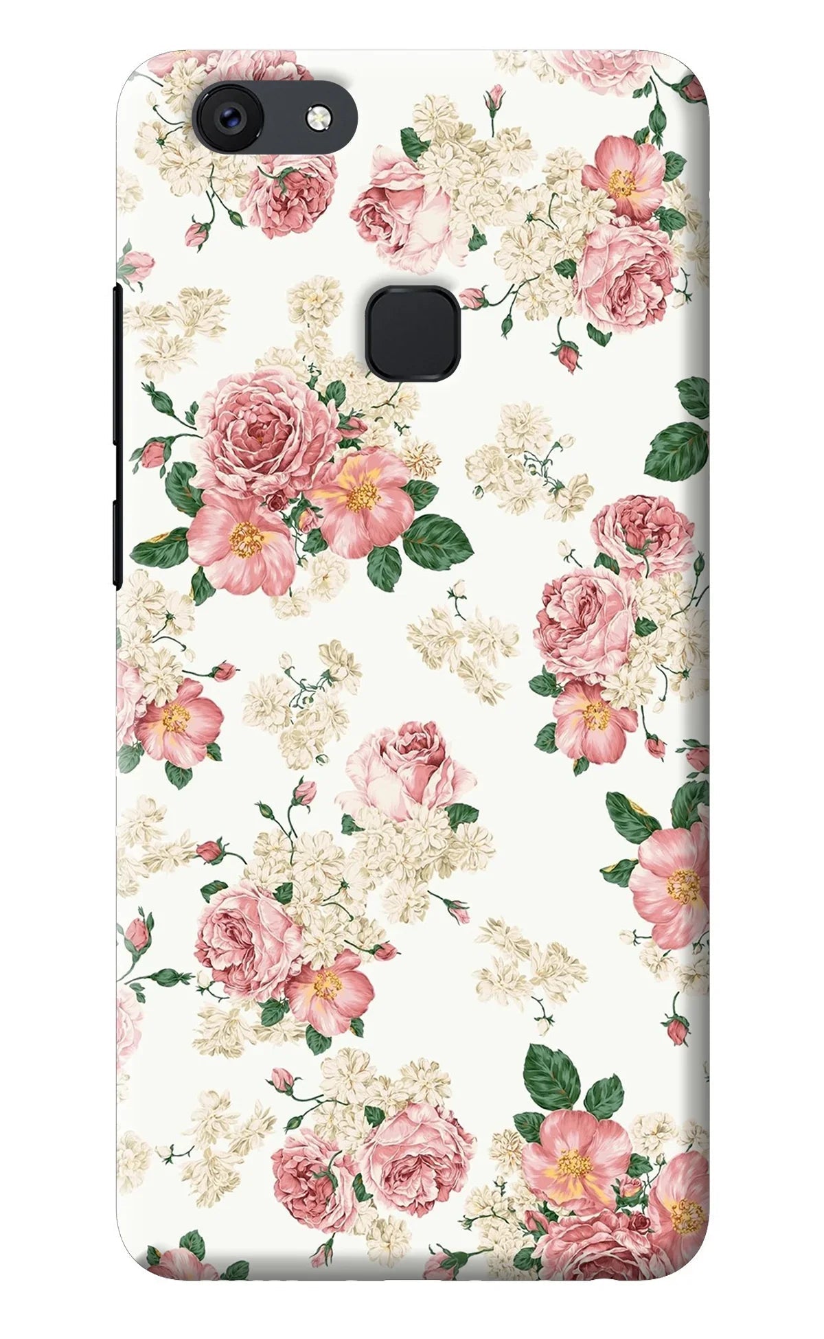 Flowers Vivo V7 plus Back Cover