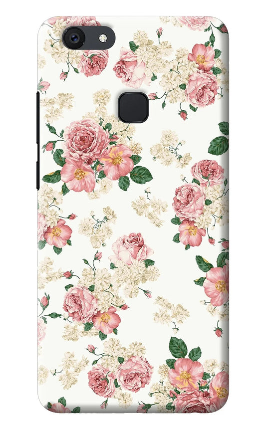 Flowers Vivo V7 plus Back Cover