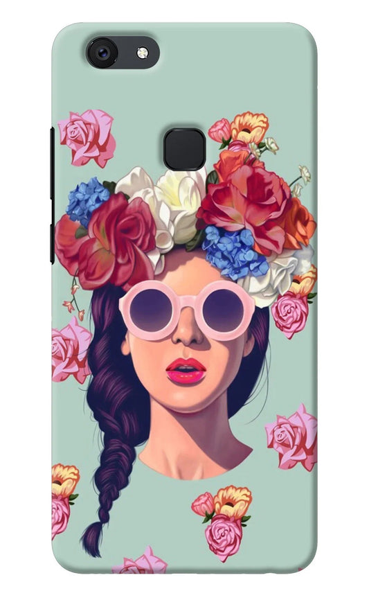Pretty Girl Vivo V7 plus Back Cover