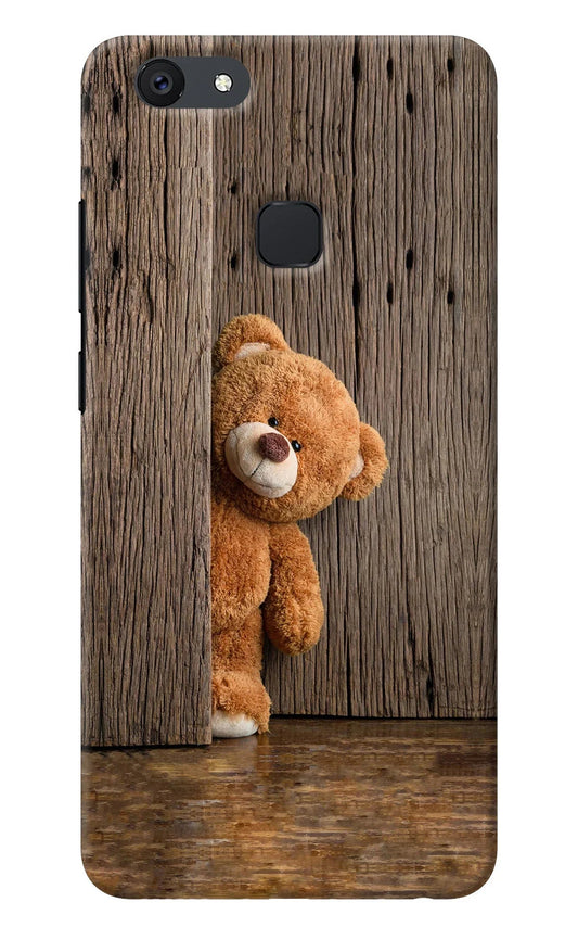 Teddy Wooden Vivo V7 plus Back Cover