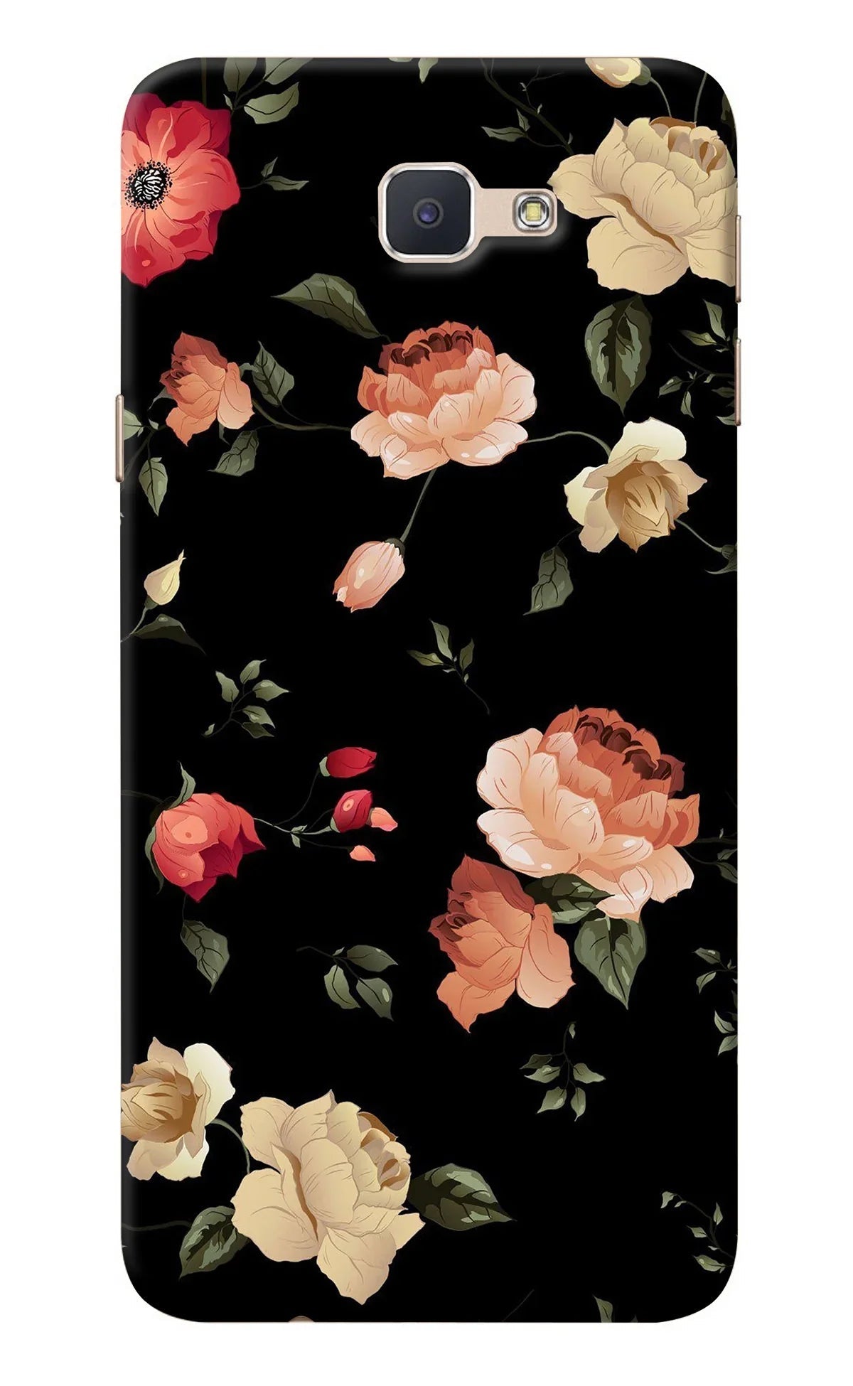 Flowers Samsung J7 Prime Back Cover