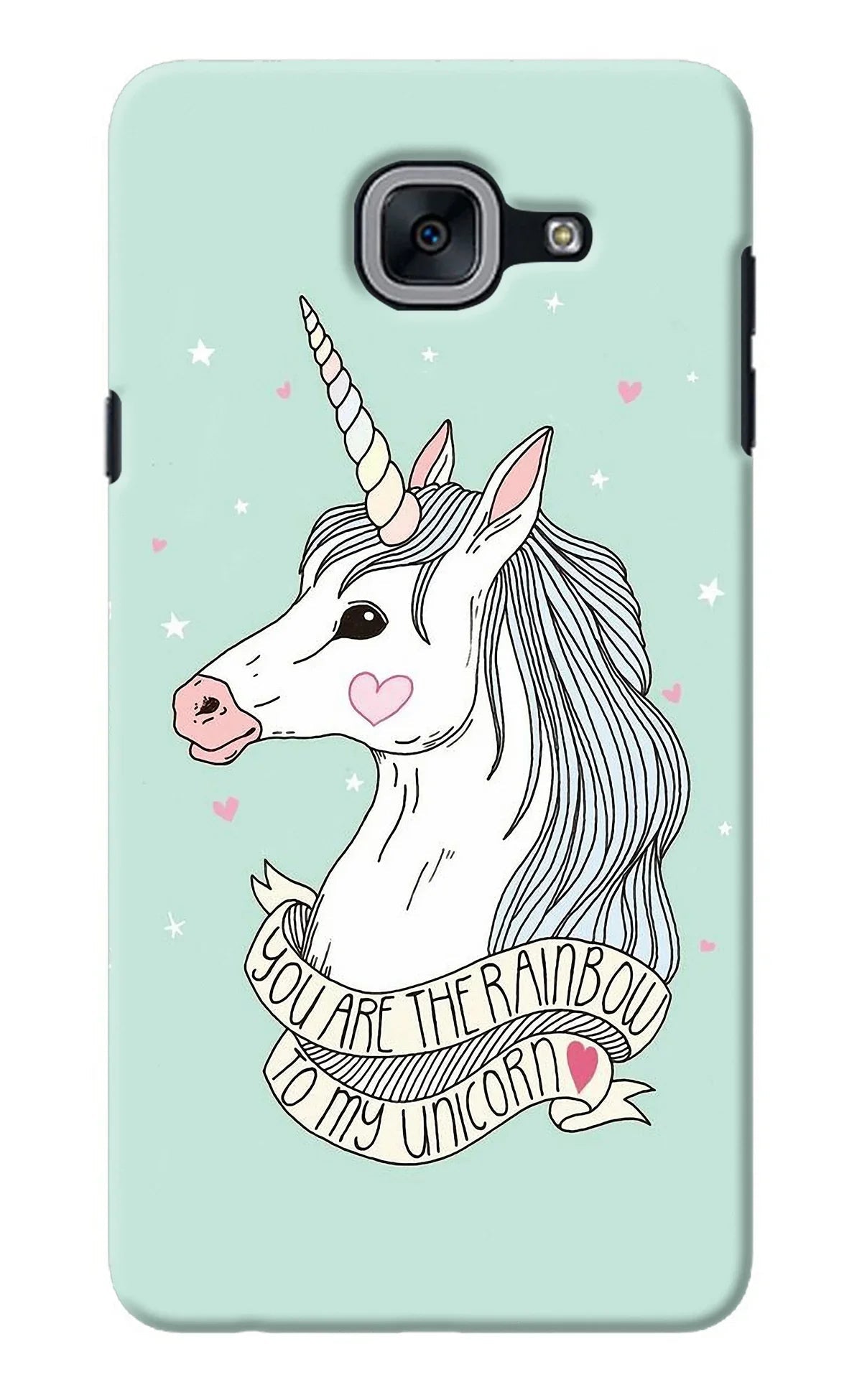 Unicorn Wallpaper Samsung J7 Max Back Cover