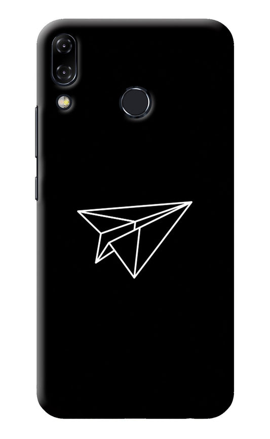 Paper Plane White Asus Zenfone 5Z Back Cover