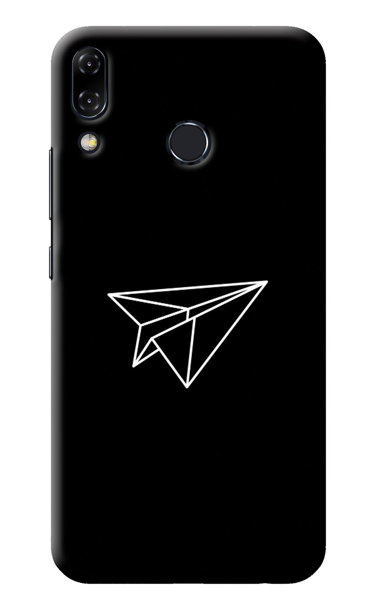 Paper Plane White Asus Zenfone 5Z Back Cover