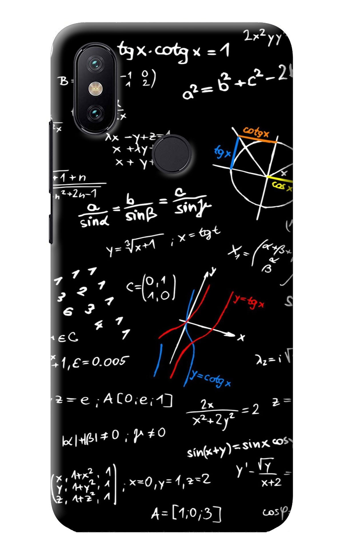 Mathematics Formula Mi A2 Back Cover