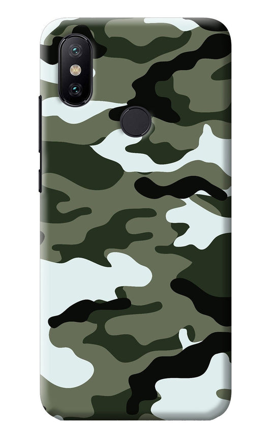 Camouflage Mi A2 Back Cover
