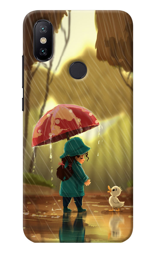 Rainy Day Mi A2 Back Cover