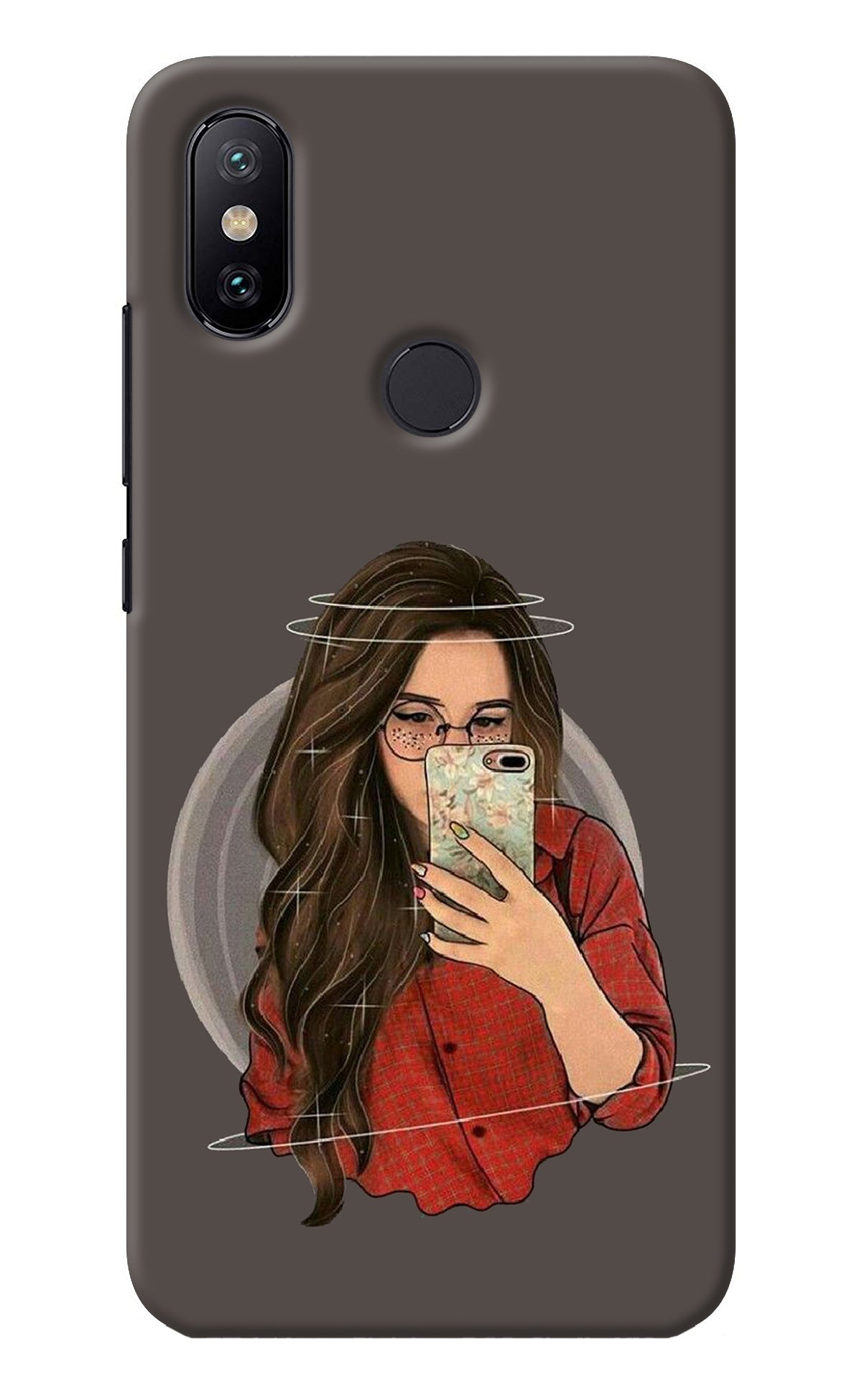 Selfie Queen Mi A2 Back Cover