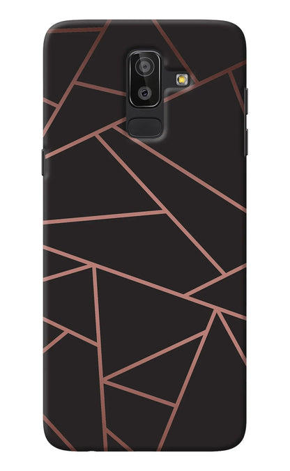 Geometric Pattern Samsung J8 Back Cover