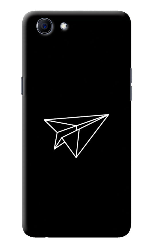 Paper Plane White Realme 1 Back Cover