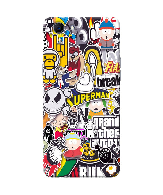 Sticker Bomb Realme 1 Back Cover