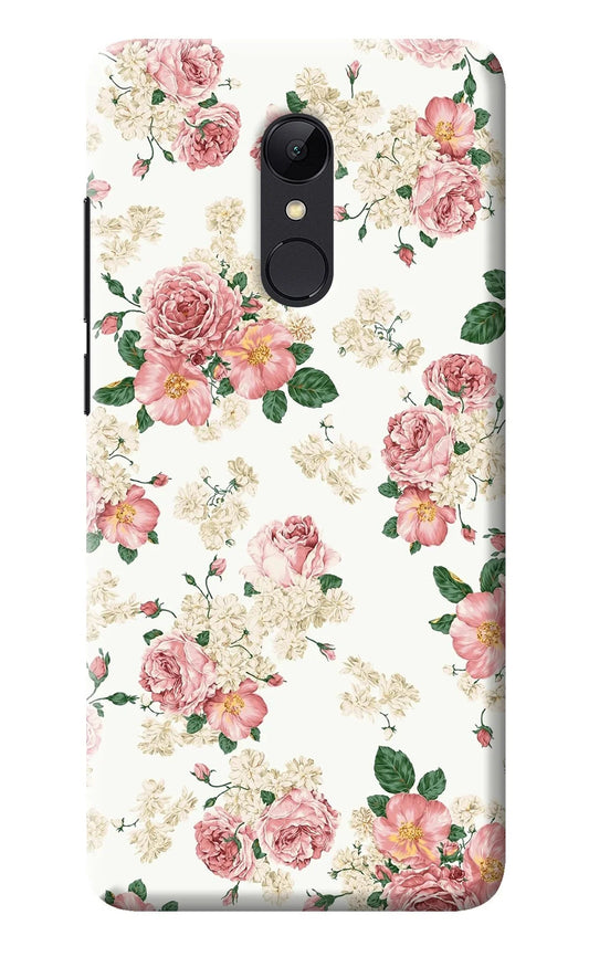 Flowers Redmi 5 Back Cover