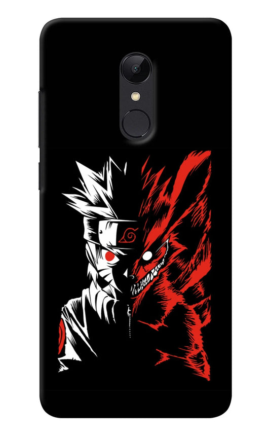 Naruto Two Face Redmi 5 Back Cover