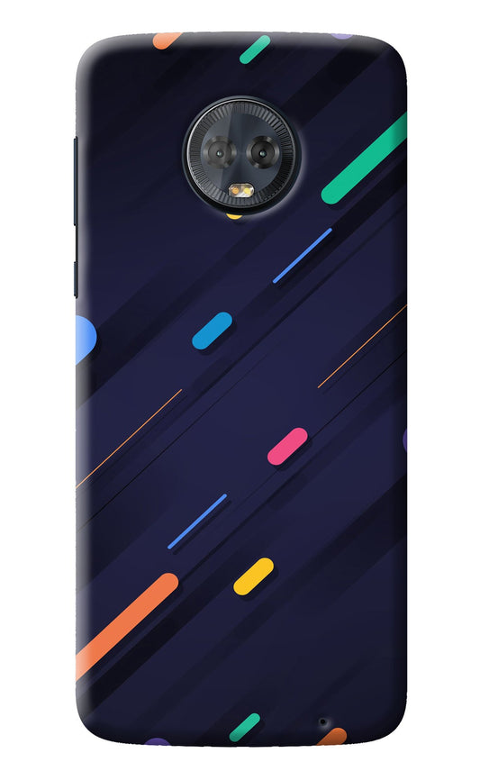 Abstract Design Moto G6 Back Cover