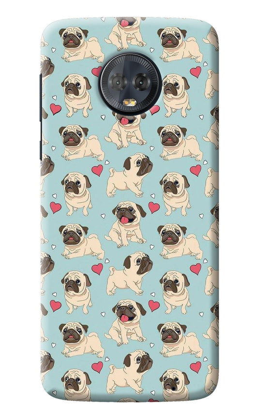 Pug Dog Moto G6 Back Cover