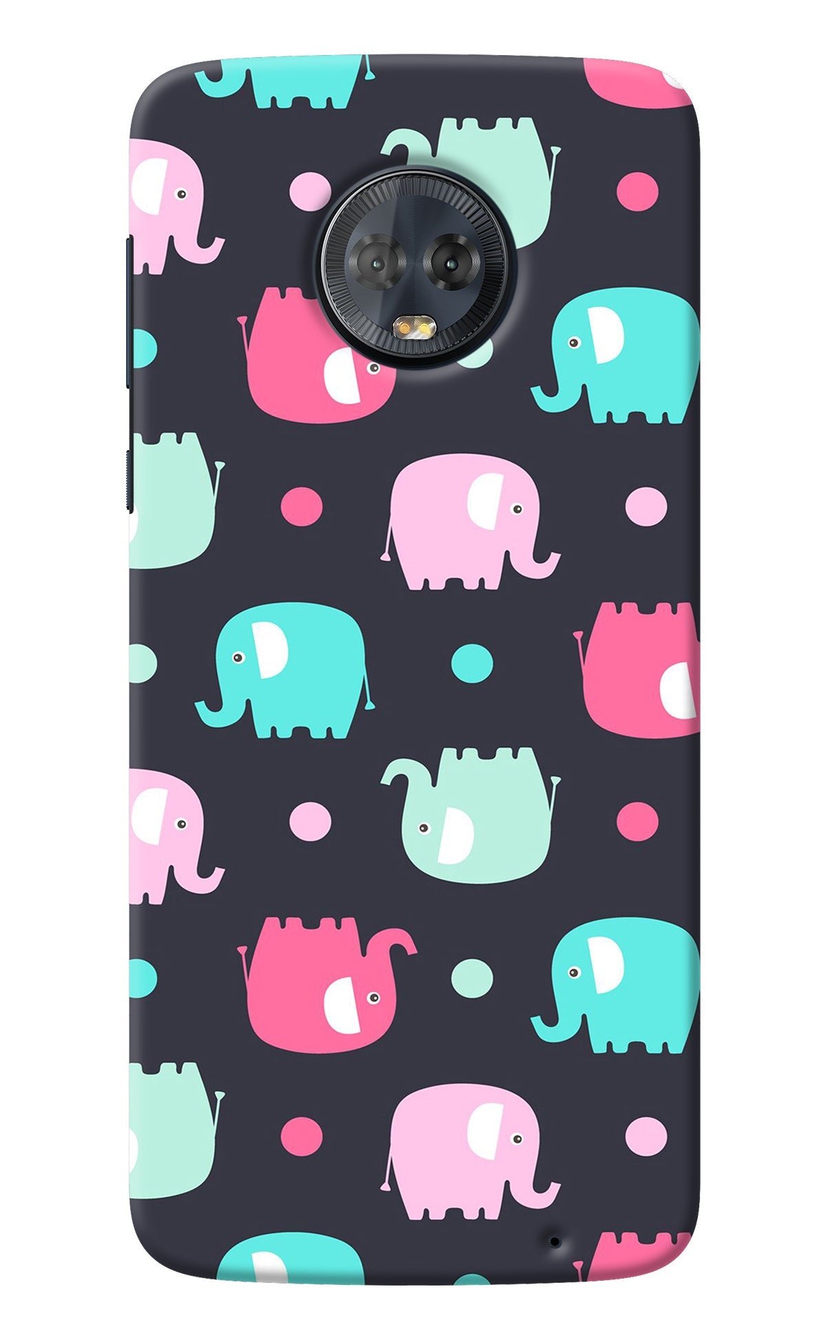 Elephants Moto G6 Back Cover