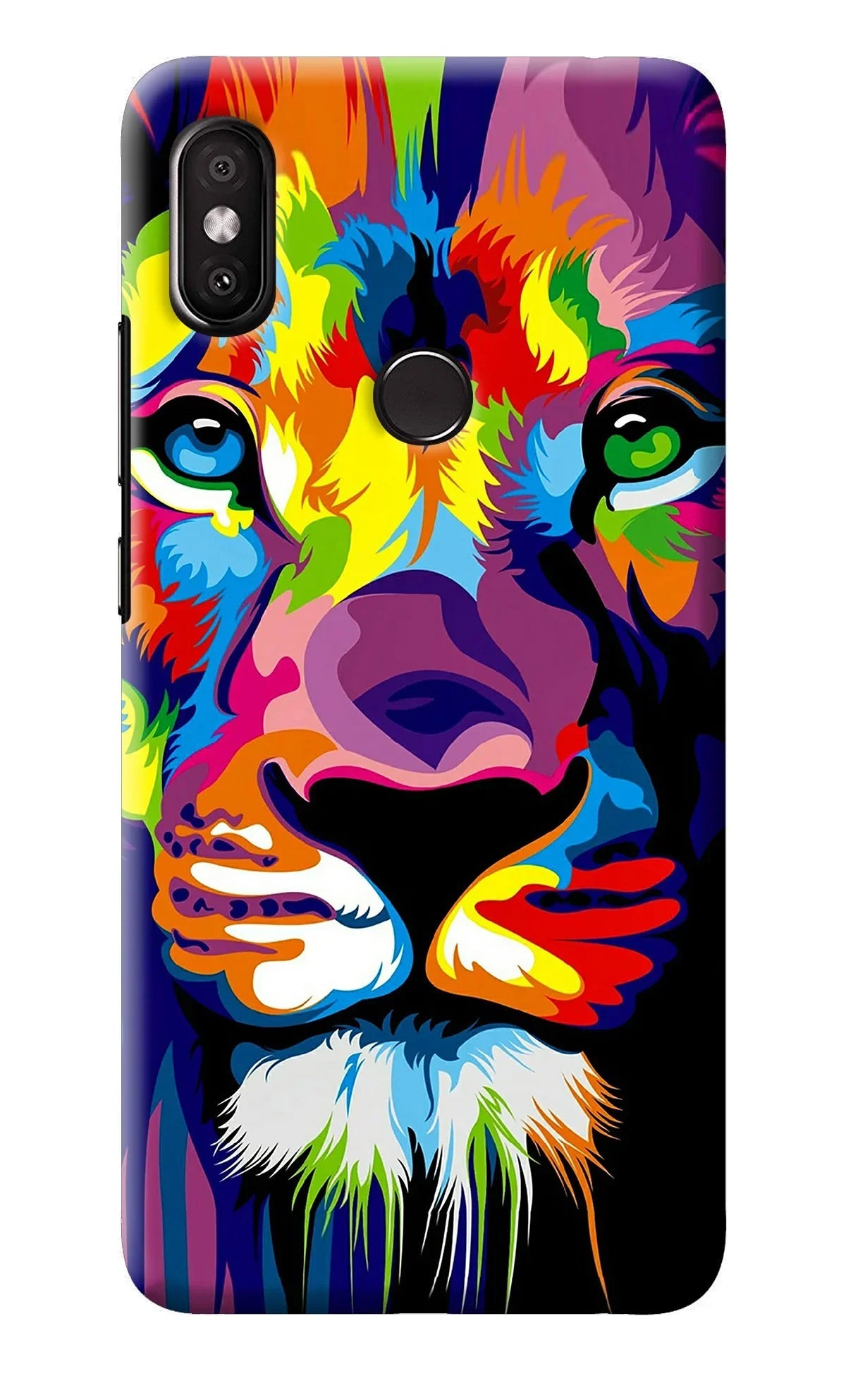 Lion Redmi Y2 Back Cover