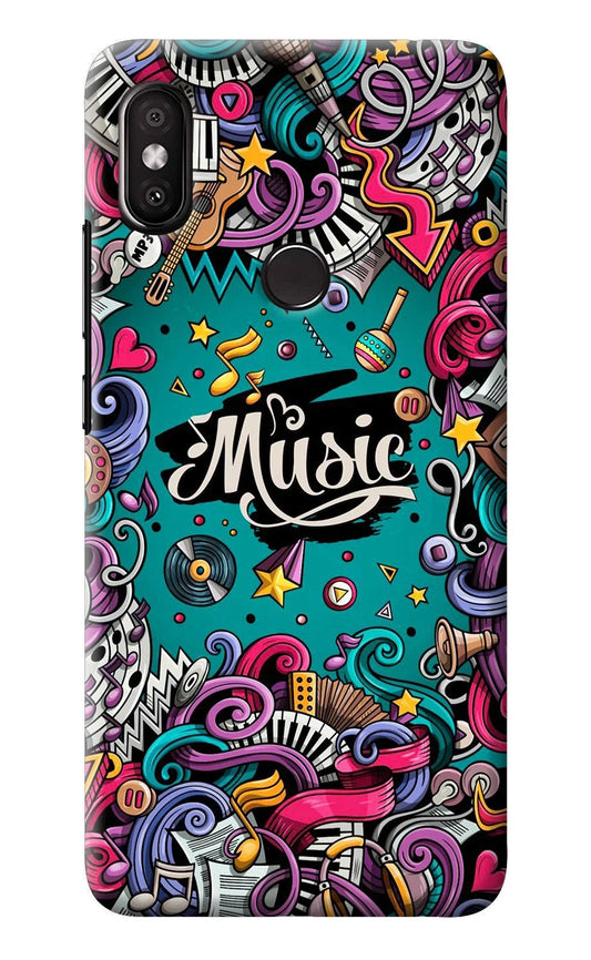 Music Graffiti Redmi Y2 Back Cover