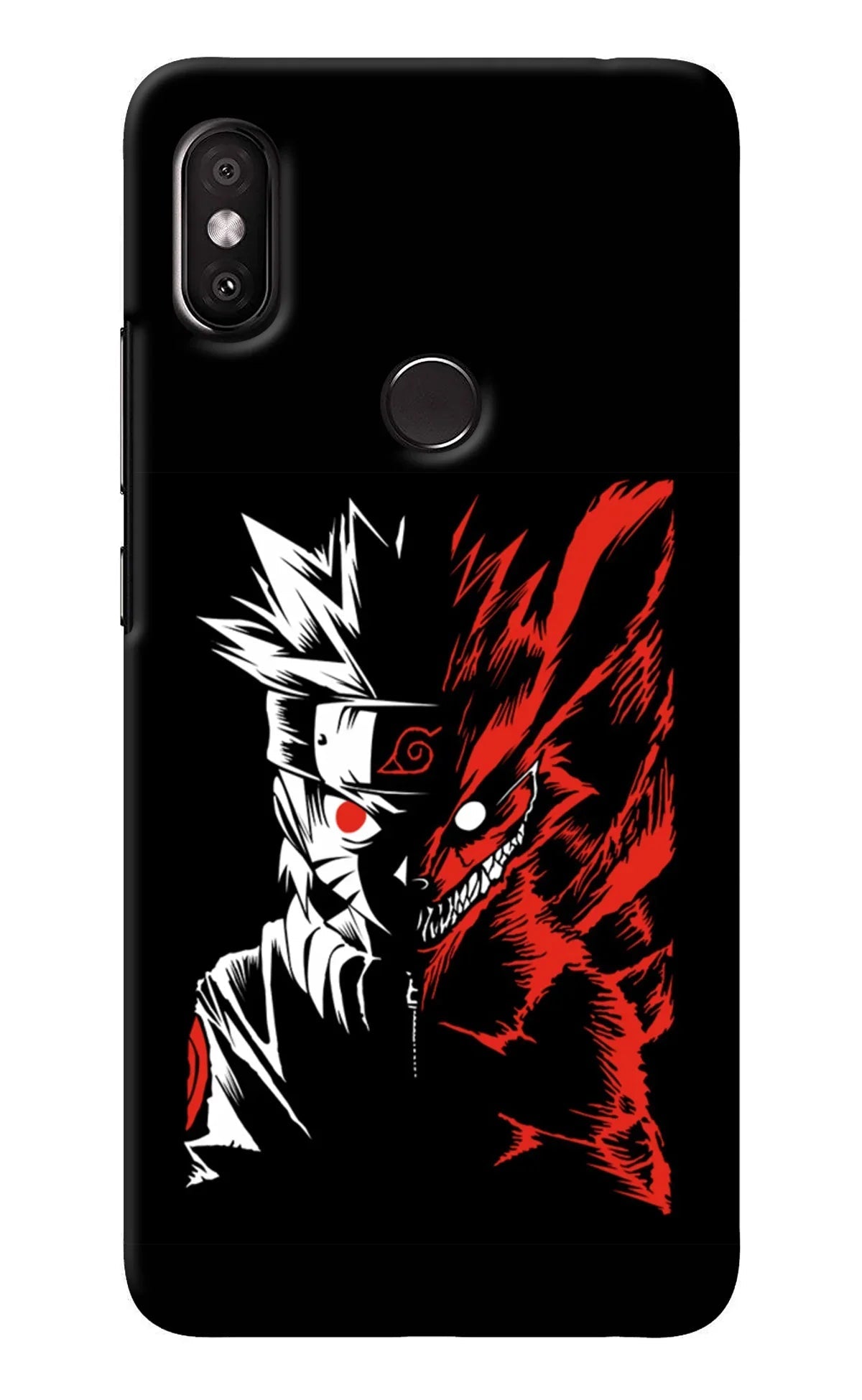 Naruto Two Face Redmi Y2 Back Cover