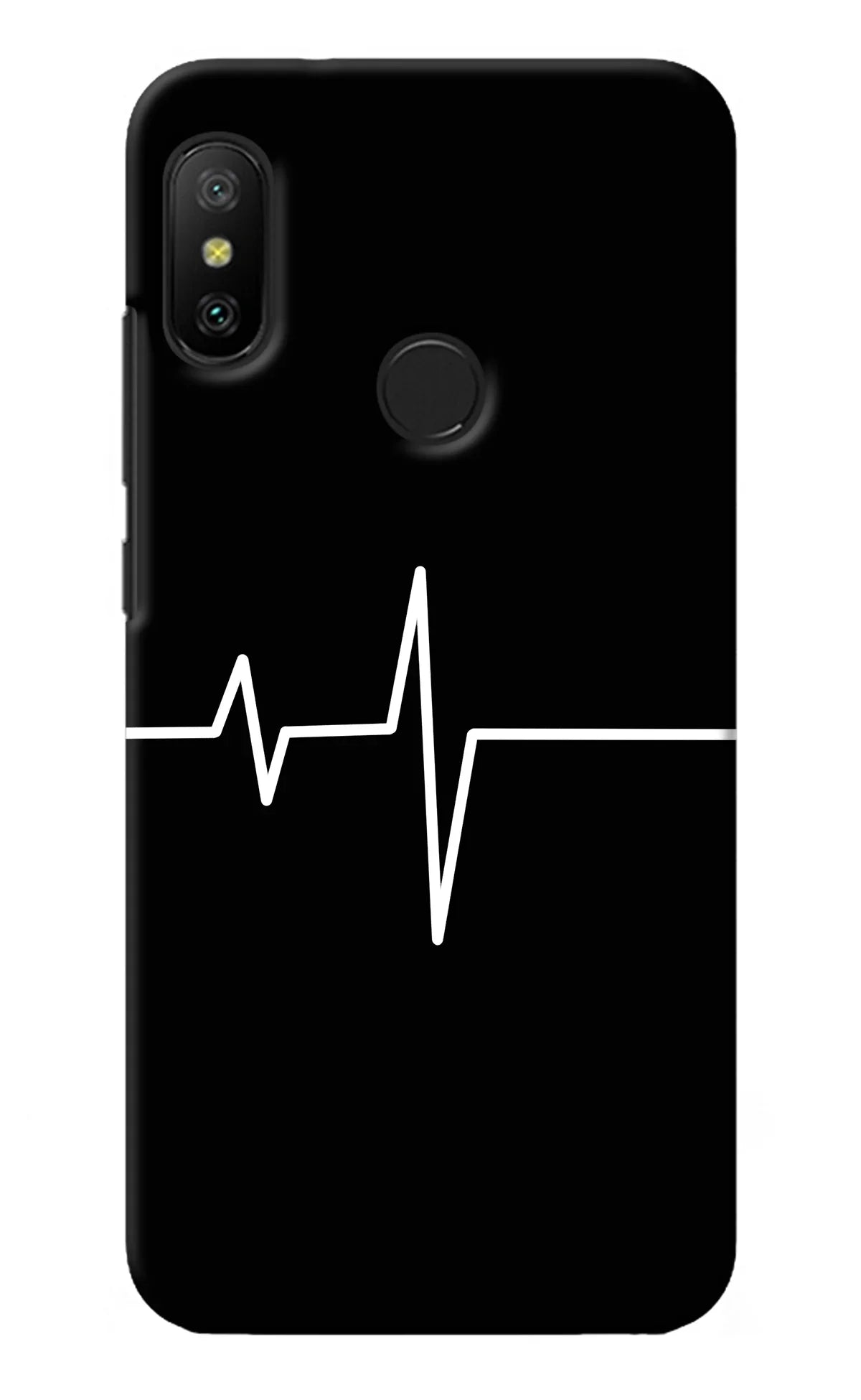 Heart Beats Redmi 6 Pro Back Cover