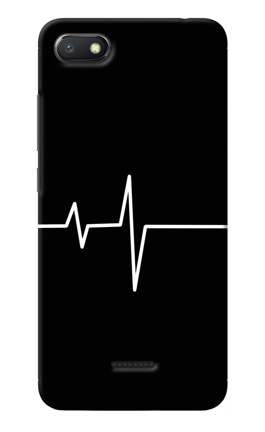 Heart Beats Redmi 6A Back Cover