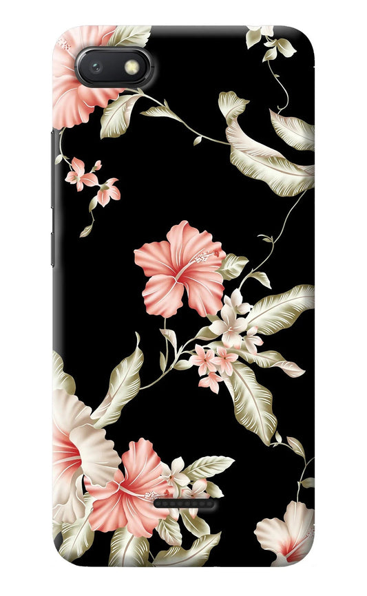Flowers Redmi 6A Back Cover