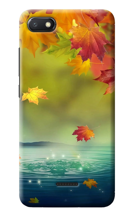 Flowers Redmi 6A Back Cover