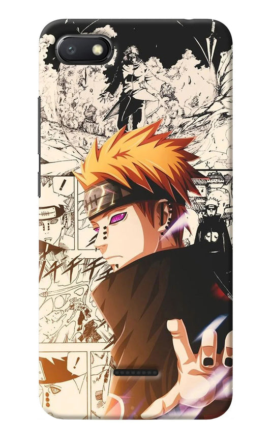Pain Anime Redmi 6A Back Cover
