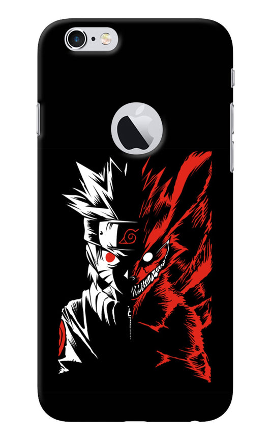 Naruto Two Face iPhone 6 Logocut Back Cover