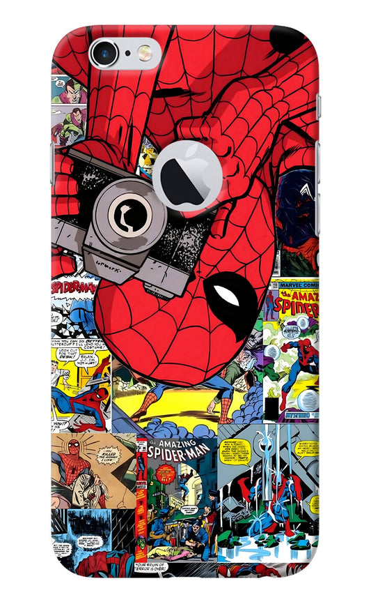 Spider Man iPhone 6 Logocut Back Cover