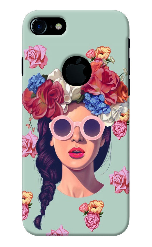 Pretty Girl iPhone 7 Logocut Back Cover