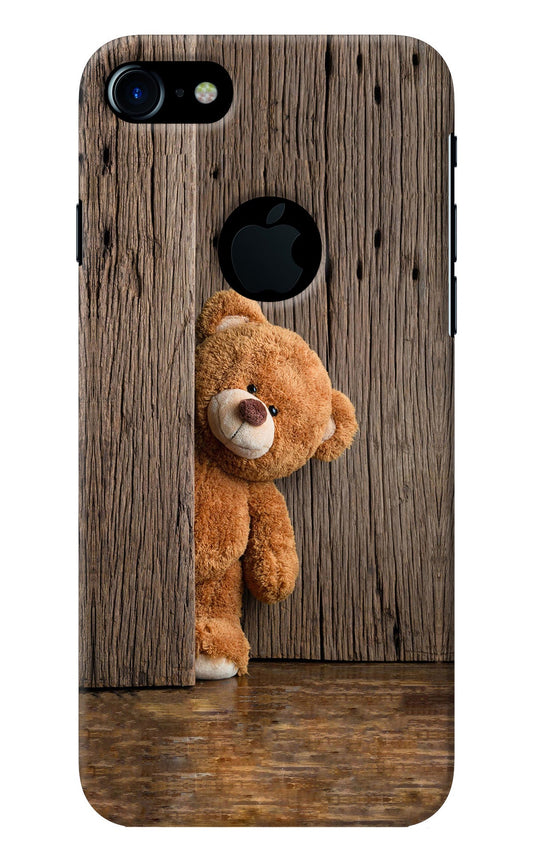 Teddy Wooden iPhone 7 Logocut Back Cover