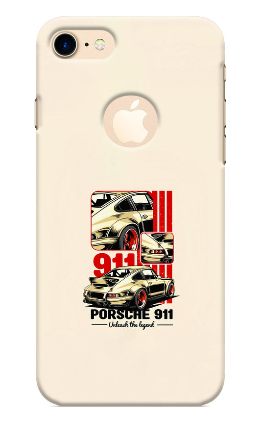 Classic Porsche 911 iPhone 8 Logocut Back Cover