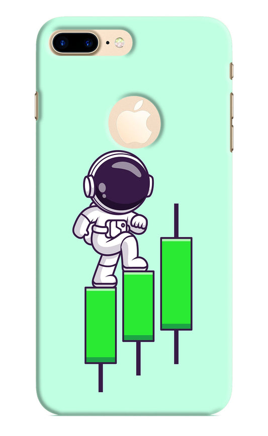 Astronaut Trader iPhone 8 Plus Logocut Back Cover