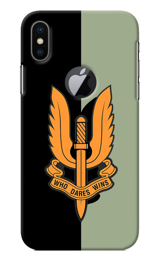 Balidan Logo iPhone X Logocut Back Cover