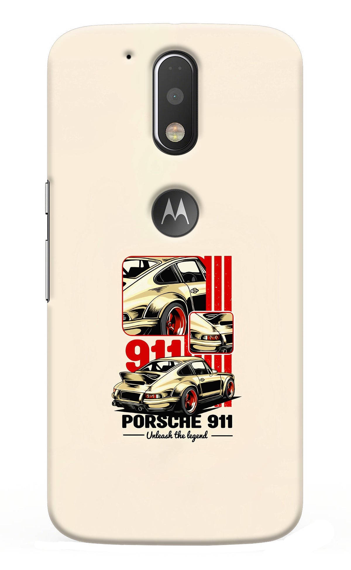 Classic Porsche 911 Moto G4/G4 plus logocut Back Cover