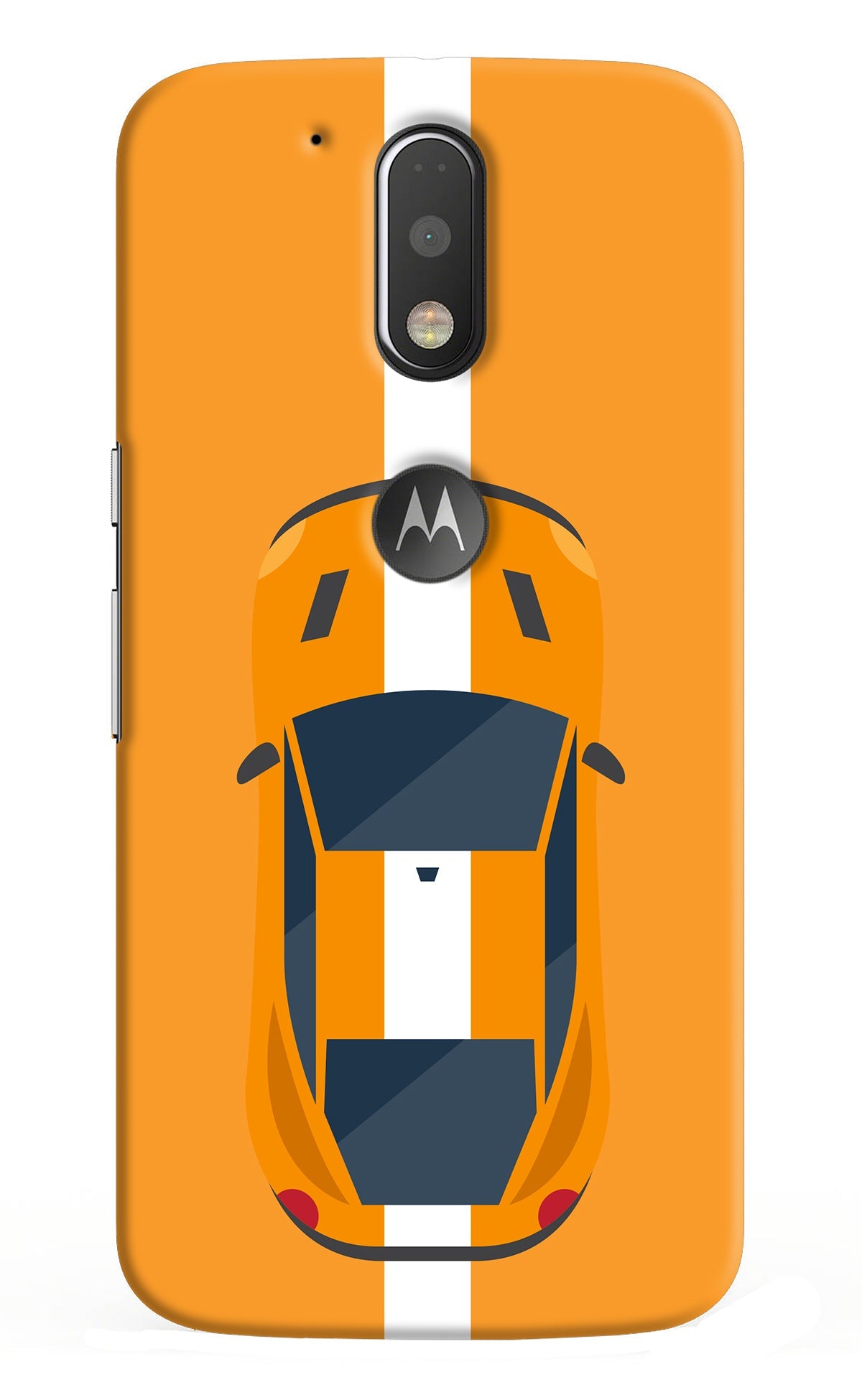 Highway Pursuit Moto G4/G4 plus logocut Back Cover