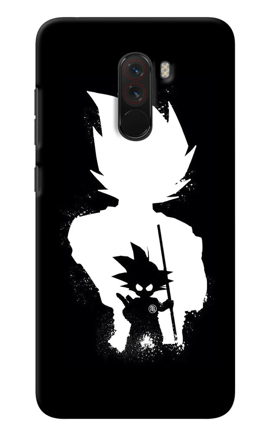 Goku Shadow Poco F1 Back Cover