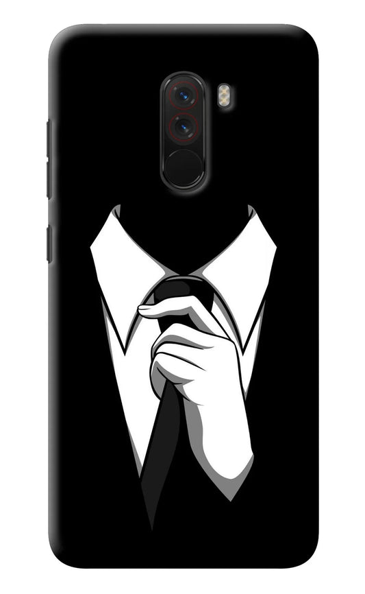 Black Tie Poco F1 Back Cover