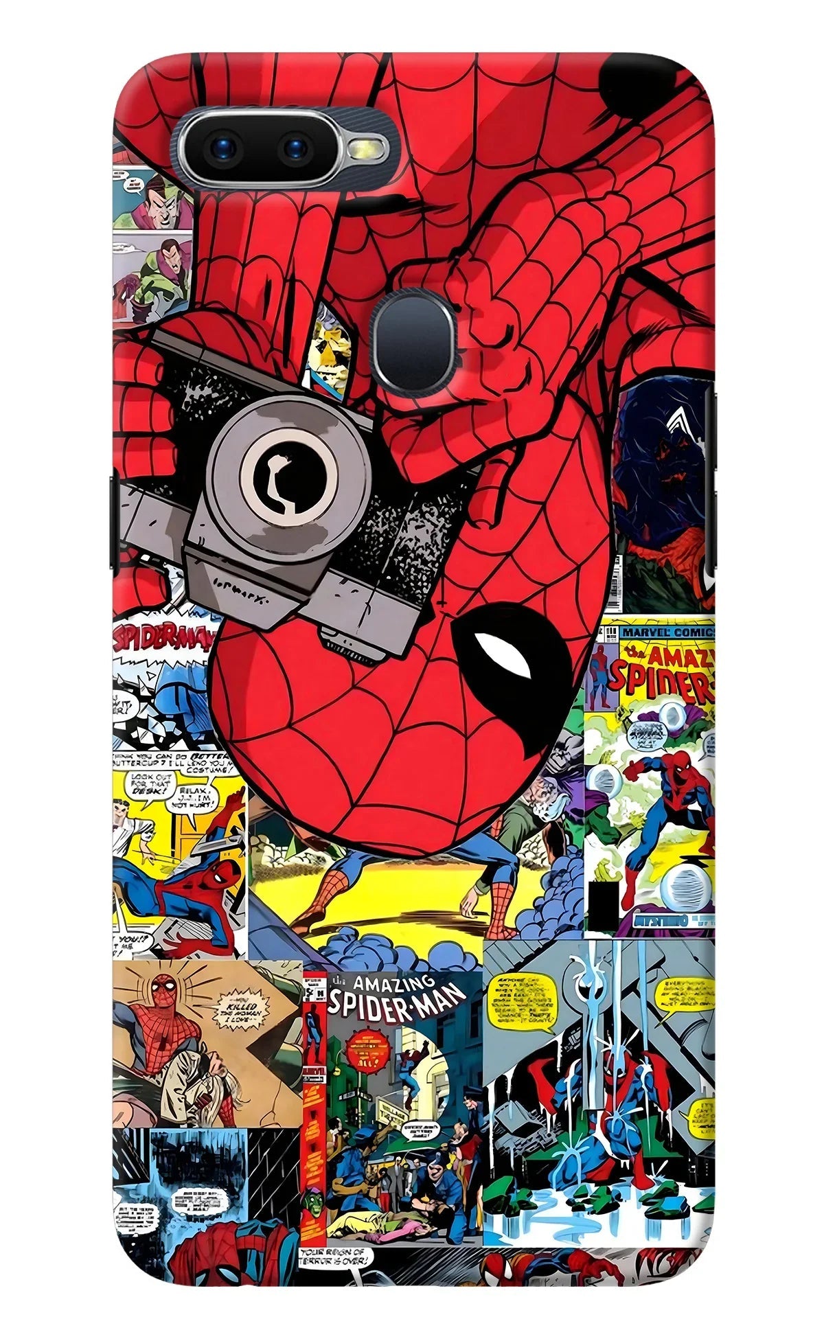 Spider Man Oppo F9/F9 Pro Back Cover
