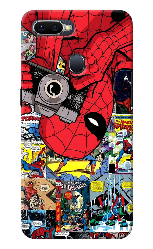 Spider Man Oppo F9/F9 Pro Back Cover