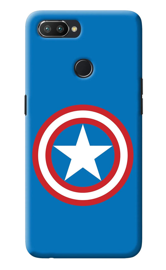 Captain America Logo Realme 2 Pro Back Cover