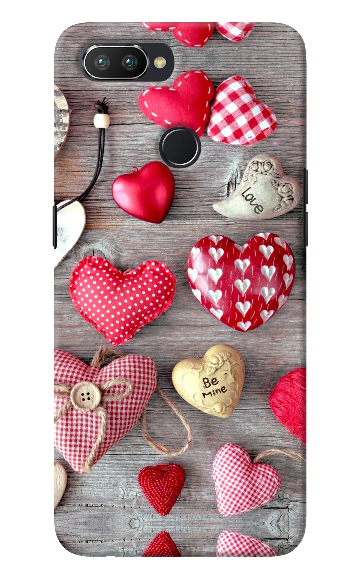 Love Wallpaper Realme 2 Pro Back Cover