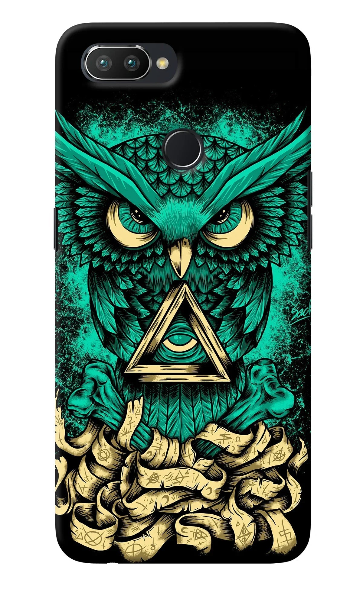 Green Owl Realme 2 Pro Back Cover