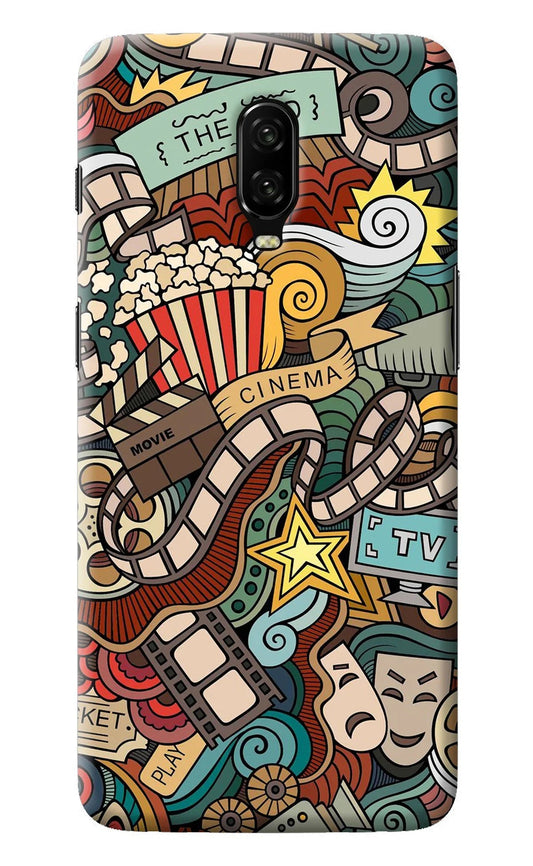 Cinema Abstract Oneplus 6T Back Cover