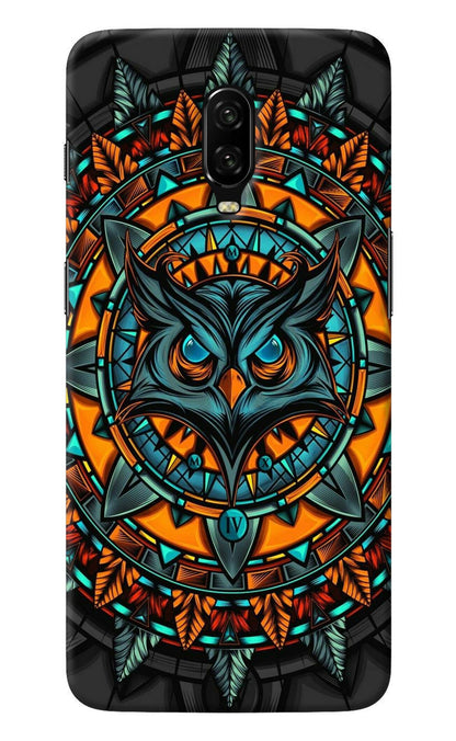 Angry Owl Art Oneplus 6T Back Cover