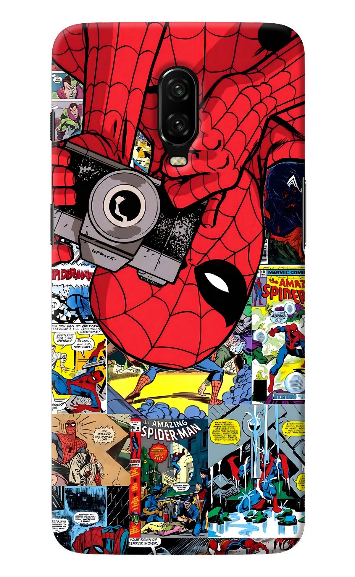 Spider Man Oneplus 6T Back Cover
