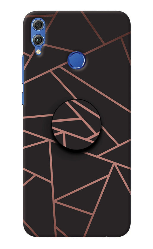 Geometric Pattern Honor 8X Pop Case