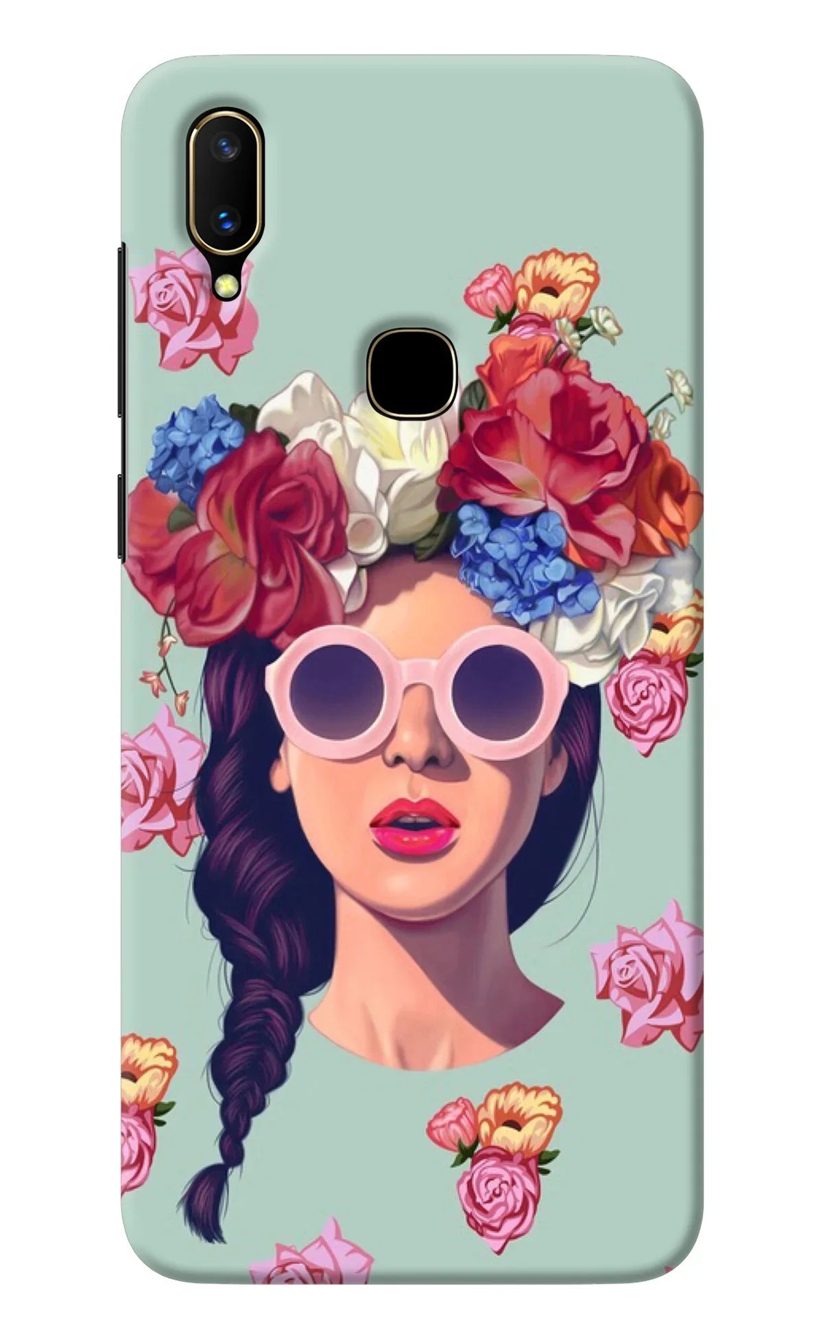 Pretty Girl Vivo V11 Back Cover